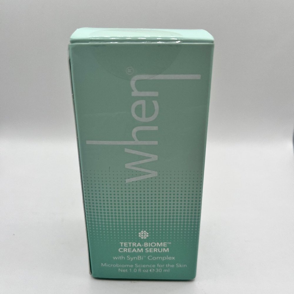 When Tetra-Biome Cream Serum with SynBi Complex 1 oz/30 ml - New and Sealed Box